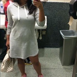 H&M hoodie dress.
